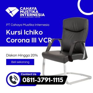 Jual Kursi Kantor Besi Jakarta Ichiko Corona III VCR