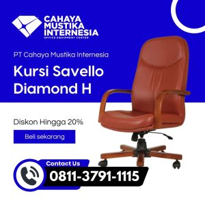 Jual Kursi Kantor Murah Meriah Jakarta Savello Diamond H