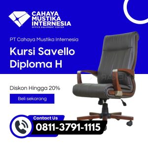 Jual Kursi Kantor Putar Jakarta Savello Diploma H