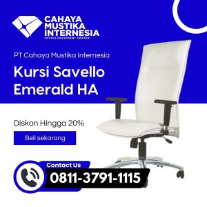 Jual Kursi Kantor Besi Jakarta Savello Emerald HA