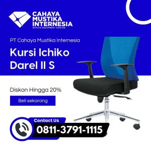 Jual Kursi Kerja Minimalis Jakarta Ichiko Darel II S