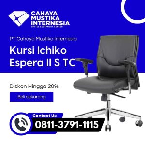 Jual Kursi Kerja Ergonomis Jakarta Ichiko Espera II S TC