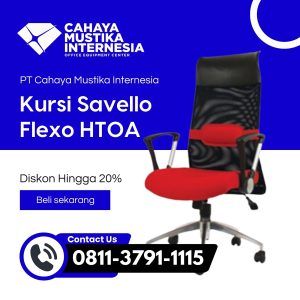 Jual Kursi Kantor Hidrolik Jakarta Savello Flexo HT0A