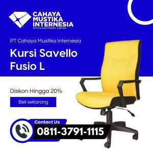 Jual Kursi Kantor Kuat Jakarta Savello Fusio L