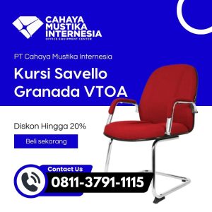 Jual Kursi Meeting Tanpa Roda Jakarta Savello Granada VT0A