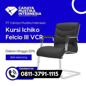 Jual Kursi Meeting Yang Ergonomis Jakarta Ichiko Felcio III VCR