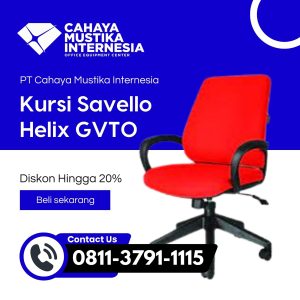 Jual Kursi Kantor Nyaman Jakarta Savello Helix G
