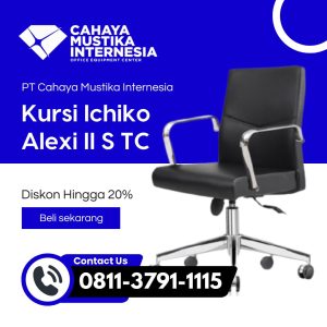 Jual Kursi Kerja Ergonomis Jakarta Ichiko Alexi II S TC