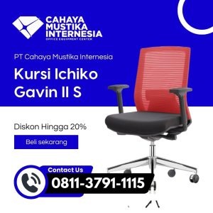 Jual Kursi Kerja Putar Murah Jakarta Gavin II S