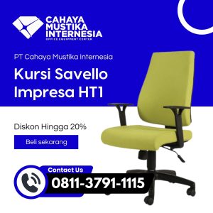 Jual Kursi Kantor Naik Turun Jakarta Savello Impresa HT1