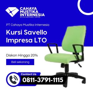 Jual Kursi Kantor Roda Murah Jakarta Savello Impresa LT0