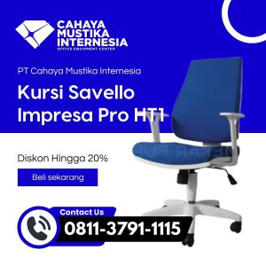 Jual Kursi Kantor Yang Ada Rodanya Jakarta Impresa Pro HT1