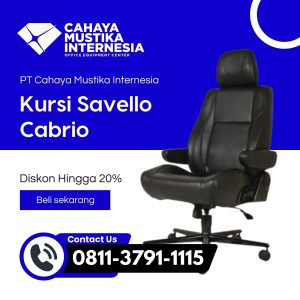 Jual Kursi Kerja Tinggi Jakarta Savello Cabrio