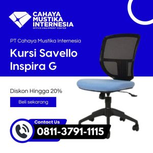 Jual Kursi Kantor Sandaran Jakarta Savello Inspira G