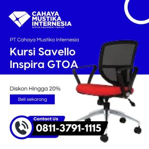 Jual Kursi Kantor Untuk Staff Jakarta Savello Inspira GT0A