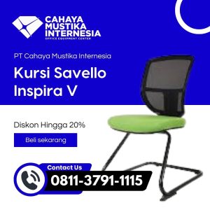 Jual Kursi Kantor Tanpa Lengan Jakarta Savello Inspira V