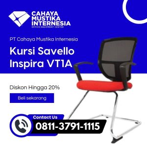 Jual Kursi Meeting Lumbar Support Jakarta Savello Inspira VT1A