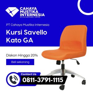 Jual Kursi Kantor Staff Baru Jakarta Savello Kato GA
