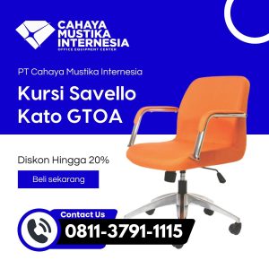 Jual Kursi Kantor Terbaik 2024 Jakarta Savello Kato GT0A