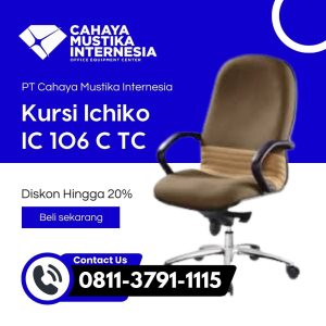 Jual Kursi Kerja Awet Jakarta Ichiko IC 106 C TC