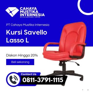 Jual Kursi Kantor Untuk Sakit Pinggang Jakarta Savello Lasso L