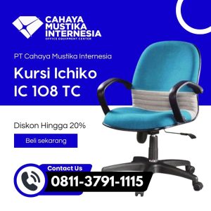 Jual Kursi Kerja Kaki Besi Jakarta Ichiko IC 108 TC
