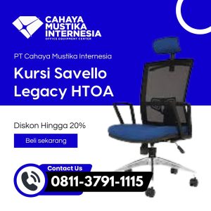 Jual Kursi Kantor Yang Enak Jakarta Savello Legacy HT0A