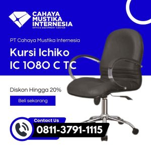 Jual Kursi Kerja Ergonomis Jakarta Ichiko IC 1080 C TC