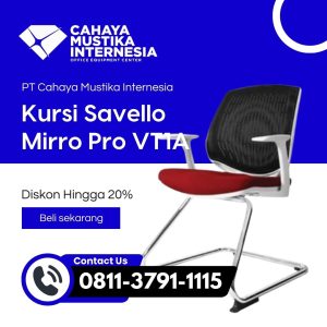 Jual Kursi Meeting Jakarta Savello Mirro Pro VT1A