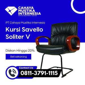 Jual Kursi Kantor Jakarta Savello Soliter V