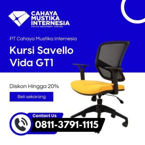 Jual Kursi Kantor jakarta Savello Vida GT1