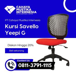 Jual Kursi Staff Jakarta Savello Yeepi G