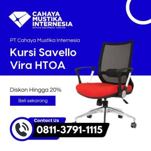 Jual Kursi Kantor Jakarta Savello Vira HT0A