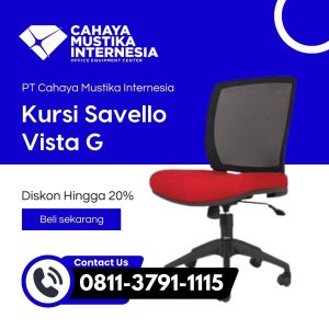 Jual Kursi Kantor Jakarta Savello Vista G