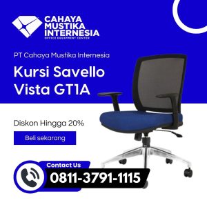 Jual Kursi Kantor Jakarta Savello Vista GT1A