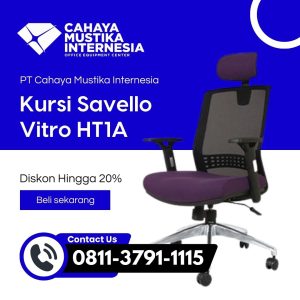 Jual Kursi Kerja jakarta Savello Vitro HT1A