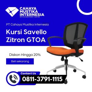 Jual Kursi Staff Jakarta Savello Zitron GT0A