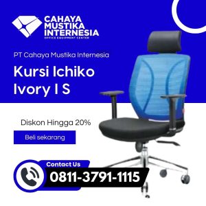 Jual Kursi Kerja Jakarta Ichiko Ivory I S