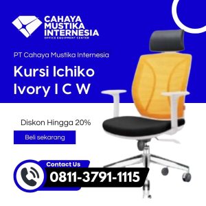 Jual Kursi Kerja Jakarta Ichiko Ivory I C