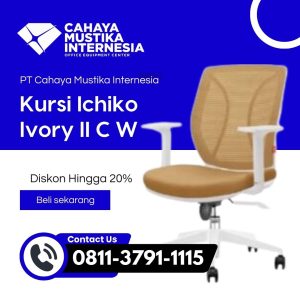 Jual Kursi Staff Jakarta Ichiko Ivory II C