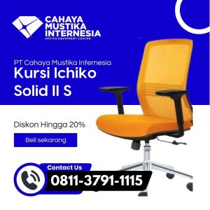 Jual Kursi Kerja Jakarta Ichiko Solid II S