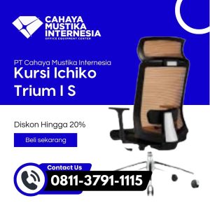 Jual Kursi Kerja Jakarta Ichiko Trium I S