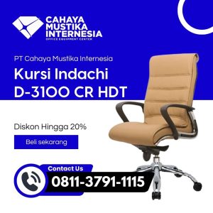 Kursi Direktur Empuk Indachi D-3100 CR HDT