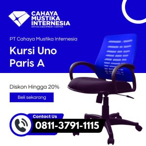 Kursi Staff Sandaran Sedang Uno Paris A