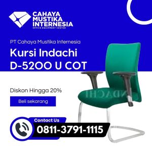 Kursi Rapat Tanpa Lengan Indachi D-5200 U COT