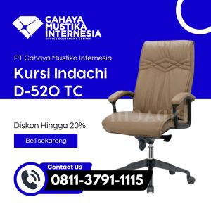 Kursi Direktur Coklat Indachi D-520 TC