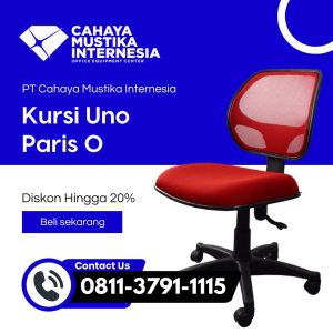 Kursi Kantor Komputer Uno Paris O