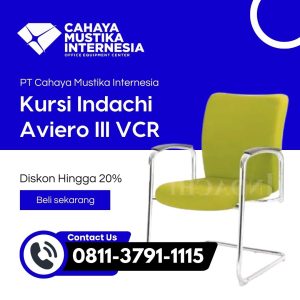 Kursi Hadap Murah Indachi Aviero Ill VCR