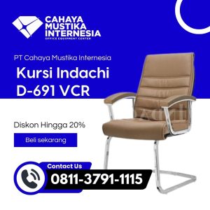 Kursi Meeting Tanpa Roda Indachi D-691 VCR