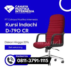 Kursi Kantor Sandaran Tinggi Indachi D-790 CR